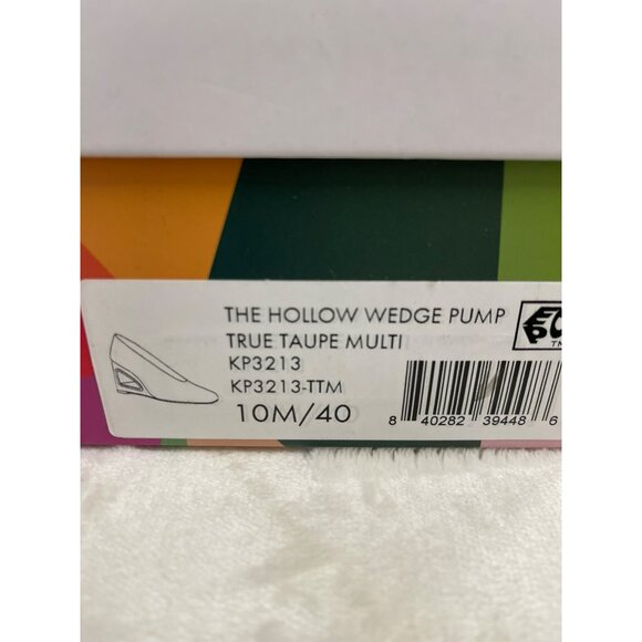 Katy Perry Hollow Wedge Snake Skin Shoes Size 10 M NEW - Picture 8 of 9